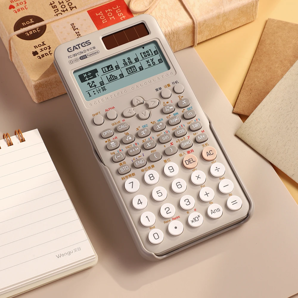 Школьный калькулятор fx-991EX-D 552 функций высококачественный ученик научный