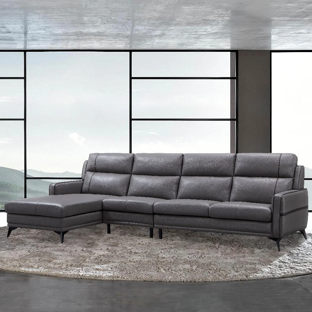 Modern Design Of Living Room Furniture Light Luxury Living Room Sofa Set Simple But Not Lose The Beauty Of The Corner Sofa