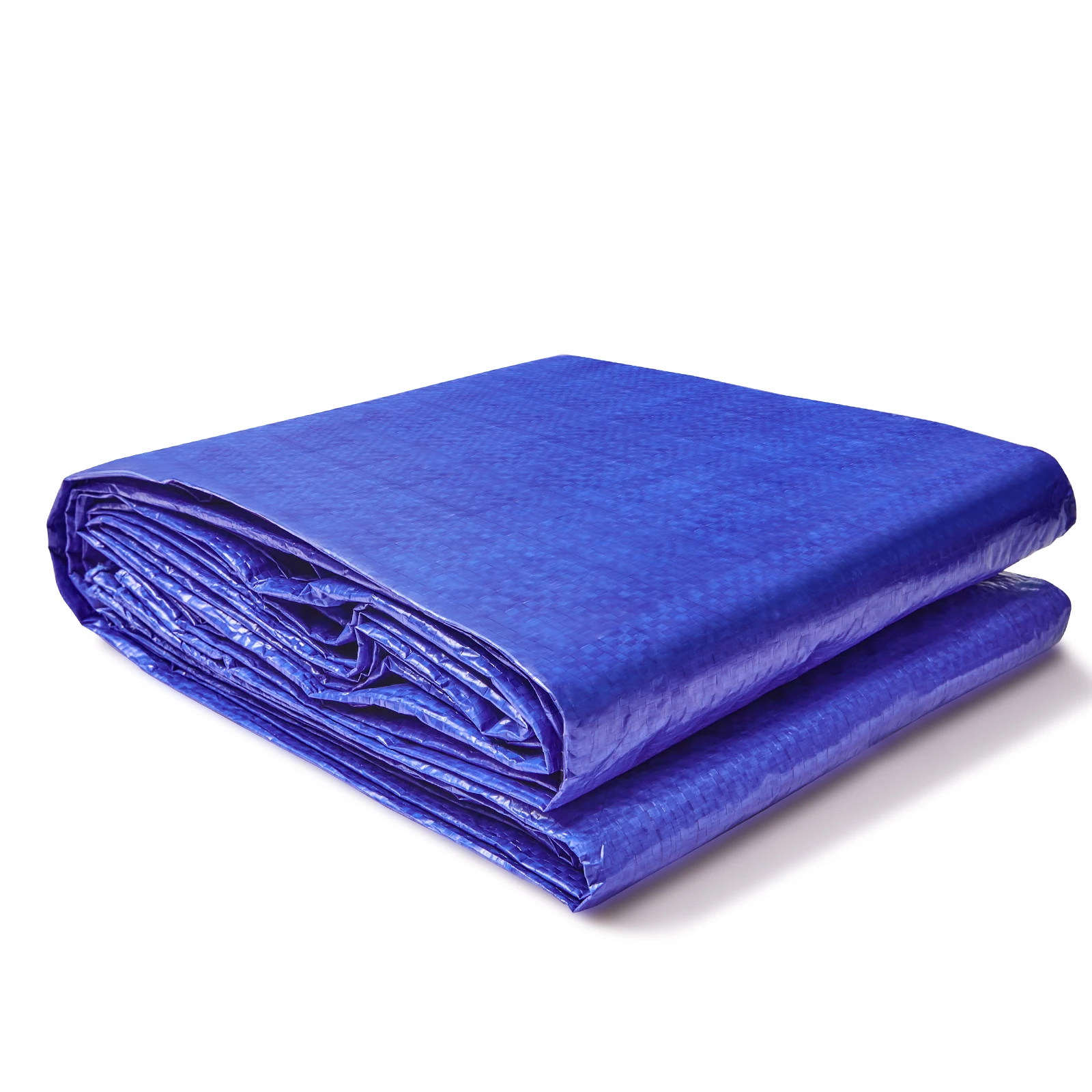 Waterproof PE Warp Knitted Tarpaulin China Factory Stretchable Anti-UV Windproof Water Resistant Plastic Tarp Woven Coating