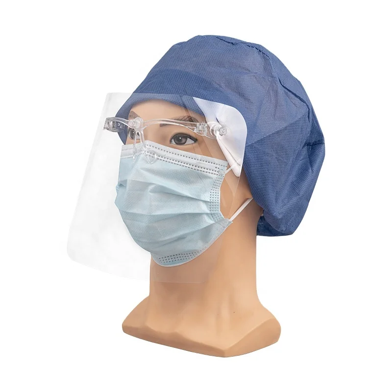 Optimal Comfort and Full Face Protection with Our Disposable Face Shield Featuring Anti Fog Soft Foam Padding