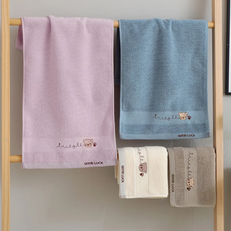Ready To Ship Wholesale Small Soft 100% Cotton Bunny Baby Face Towel Kids Hand Towel for Seller