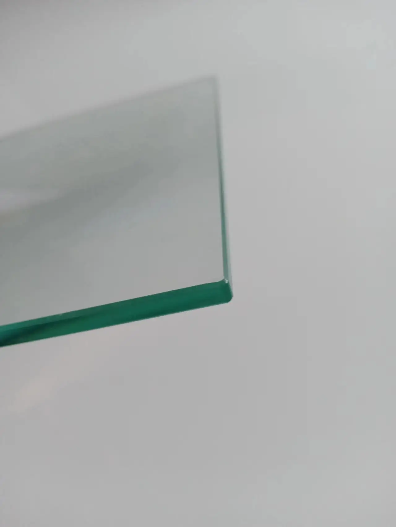 custom heat resistant tempered toughened glass with polished edge for tabletop bio ethanol gas fireplace