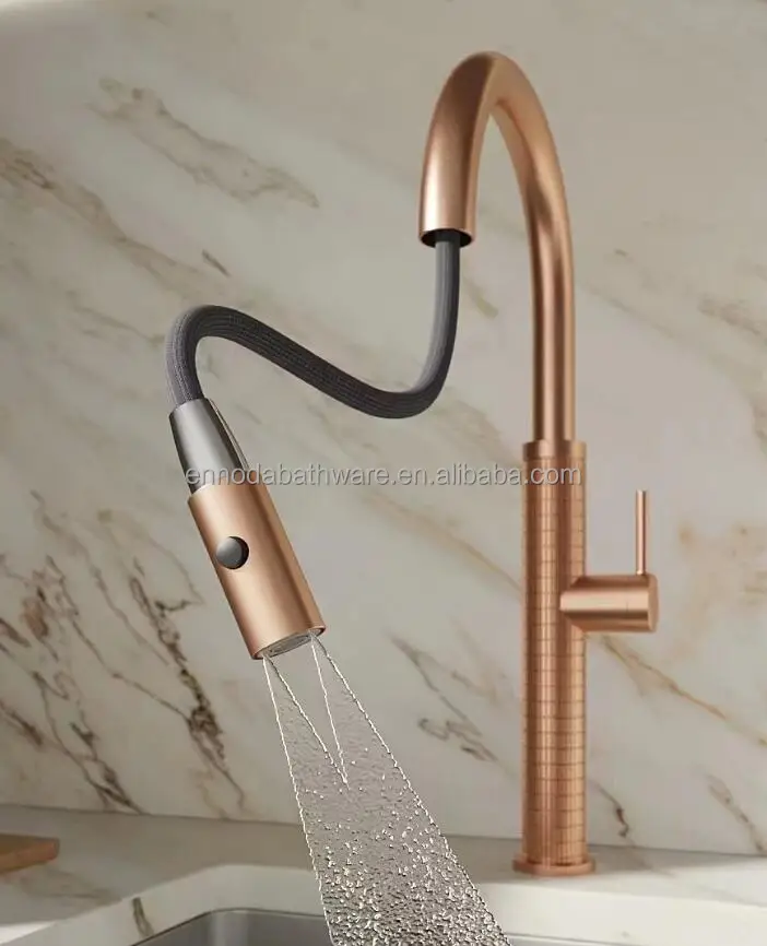 Смеситель кухонный из латуни