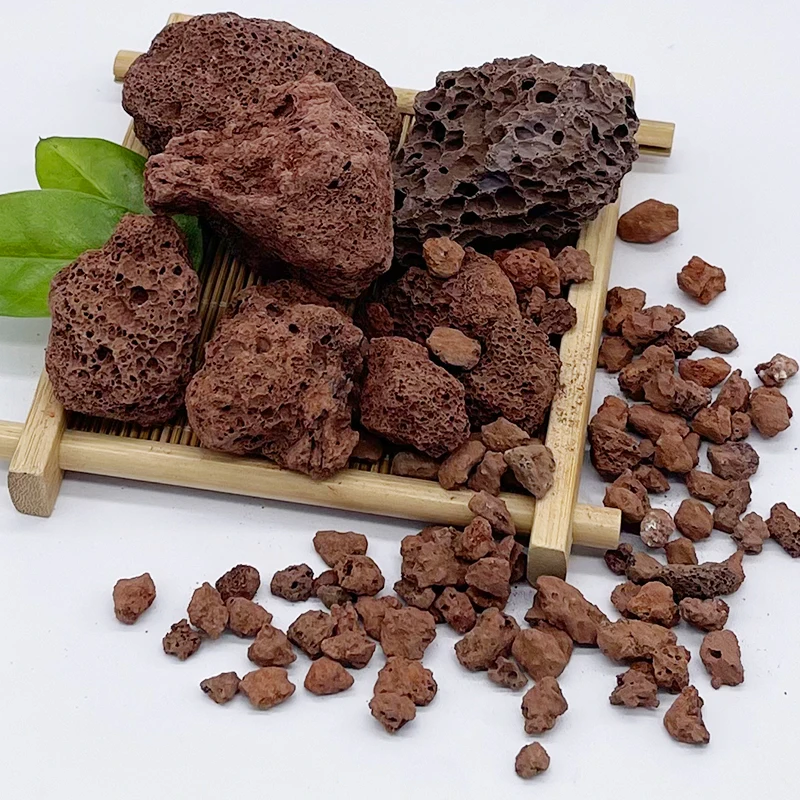 Wholesale high-quality hot lava lava plant pumice stone particles pumice stone paving clay ball hydroponic ceramide clay