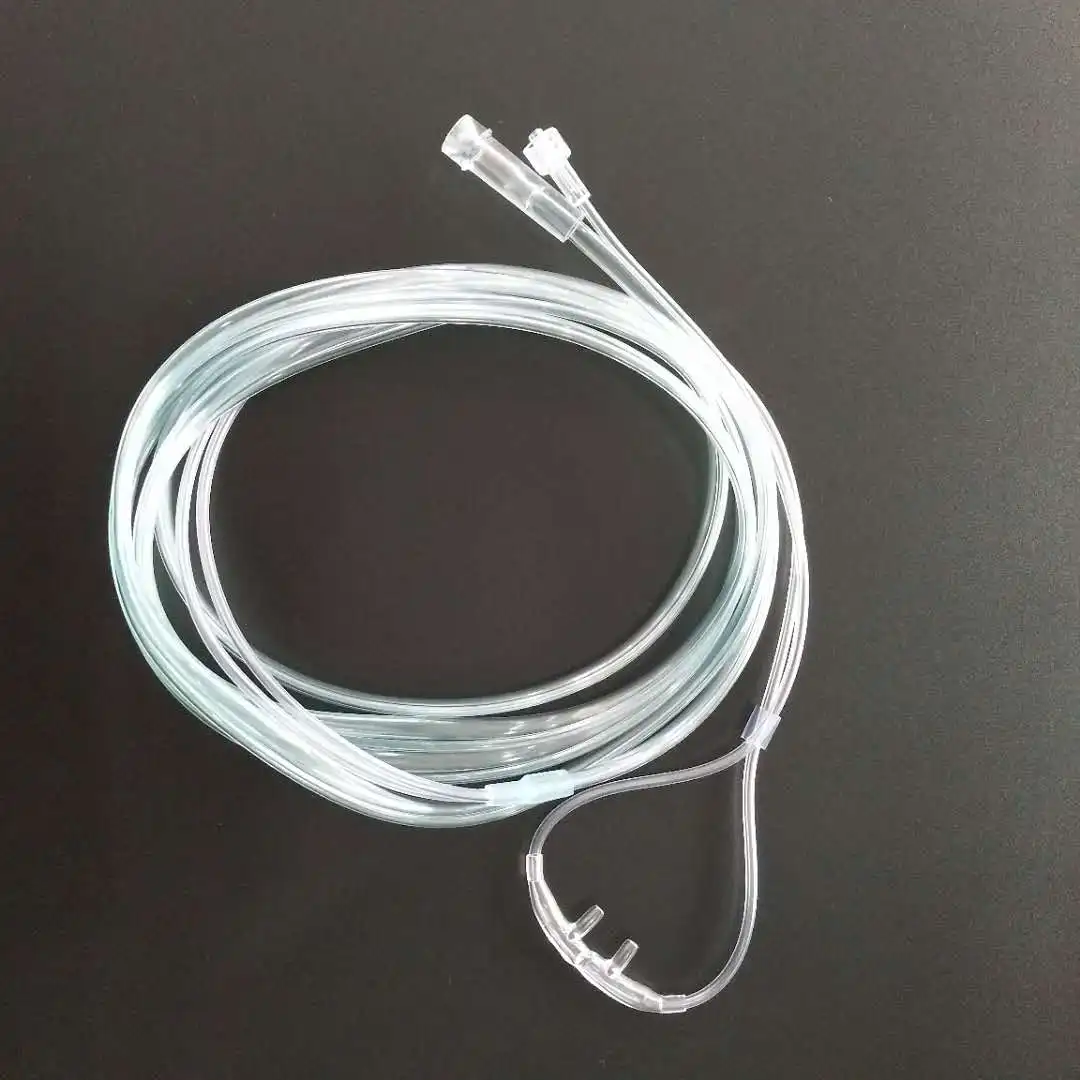 Nasal Oxygen Tube Curved Prong oxygen nasal cannula oxygen tank with nasal cannula with reservoir