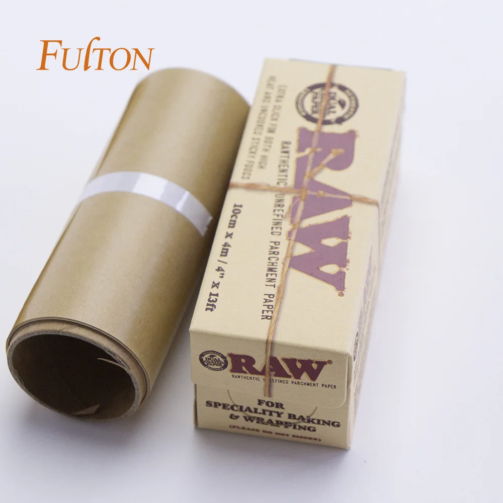 Food Grade Unbleached Double Sided Wax Paper Roll For Burgers Wrapping
