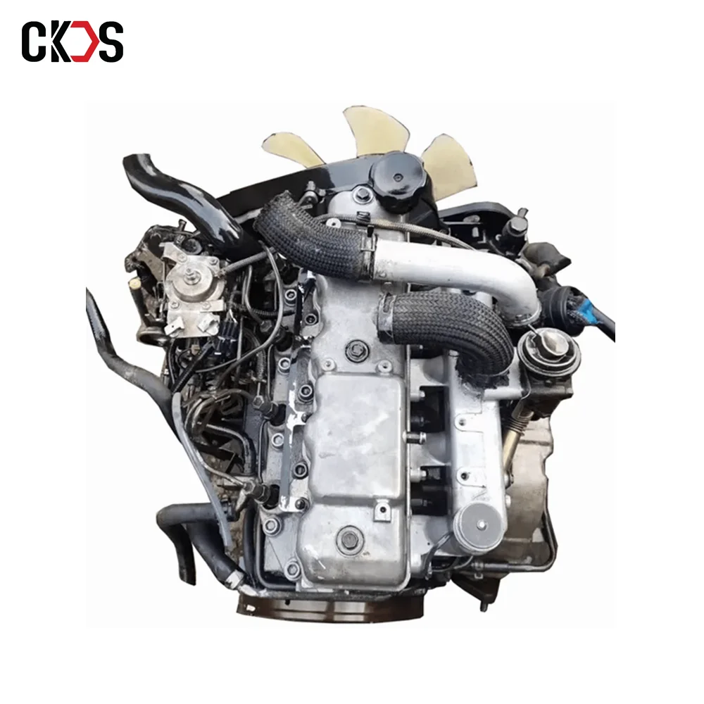 Wholesale Japanese Truck Spare Parts Factory USED SECOND-HAND COMPLETE DIESEL ENGINE ASSY for ISUZU 4HF1 4HE1 4HK1 4HG1/NKR NPR