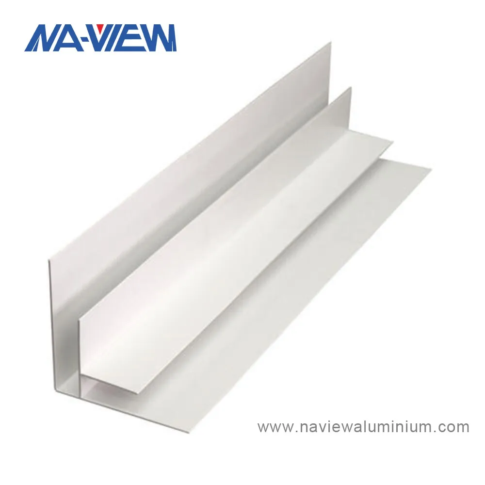 China 1/8 3/8 1/4 Double Angle Aluminum Extrusion Profiles Factory