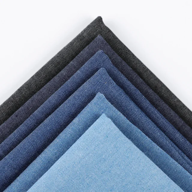 Хорошее качество по хорошей цене 32s * 32s 100% хлопок 4 унции 1 джинсовая ткань