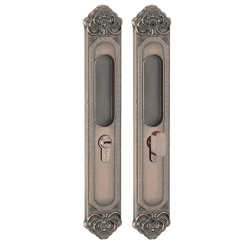 High quality new 2019 italy style mortise sliding door hook lock