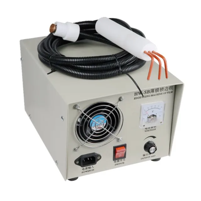 Double nozzles Cast film Edge Fixing Machine