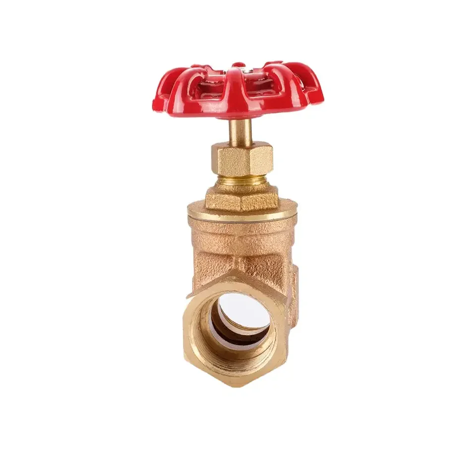 Wholesale lead free brass gate valve Nickel plated DN8 - DN100 use for gas made in Vietnam high quality