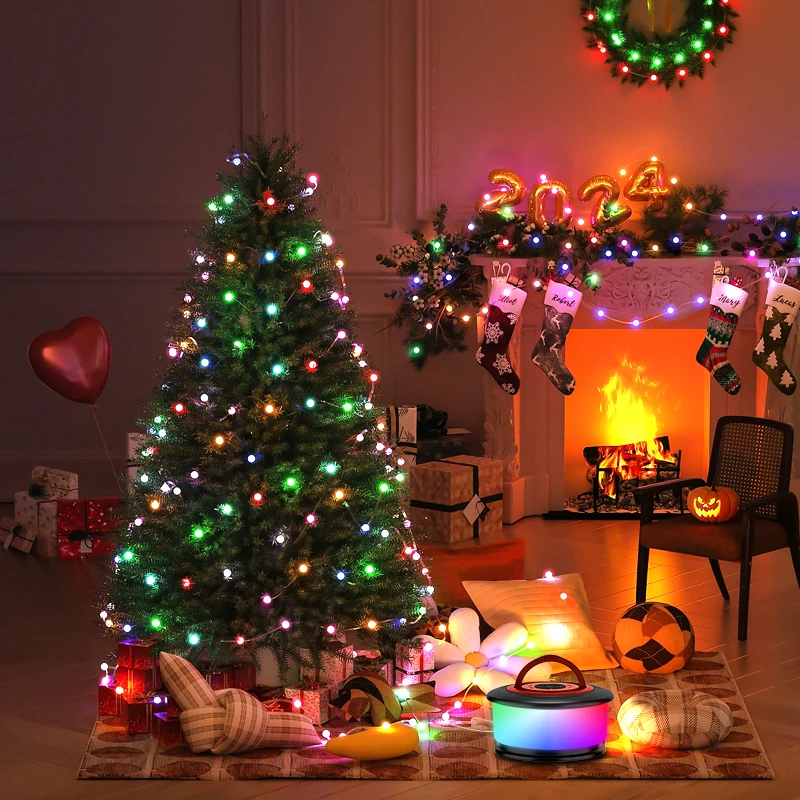 10M Length Waterproof Camping Tent Light LED String Flash Light Outdoor Garden Decoration Lamp For Tent Room String Lights