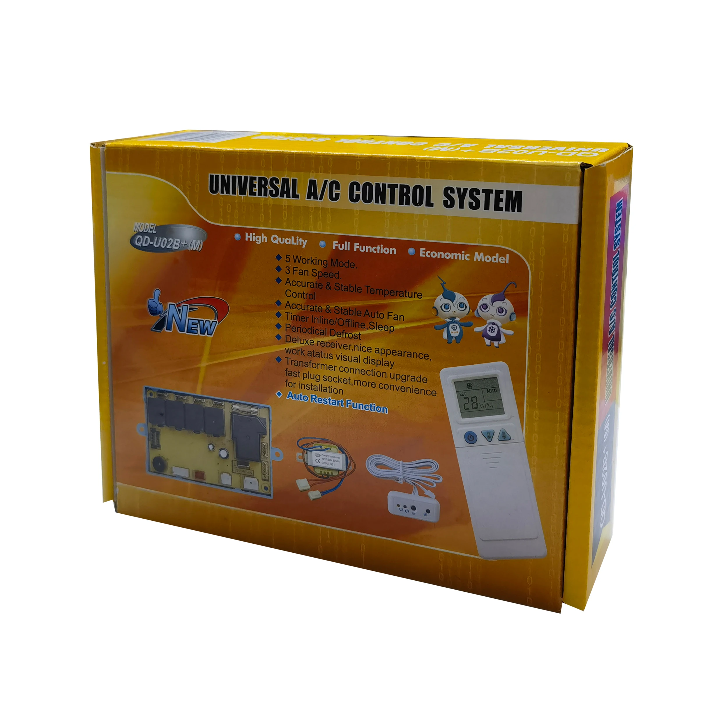 QUNDA QD U02B+ (M) AC Universal PCB Board Air Conditioner PCB Board Universal Card A/C Control System Spare Part Repair PCB