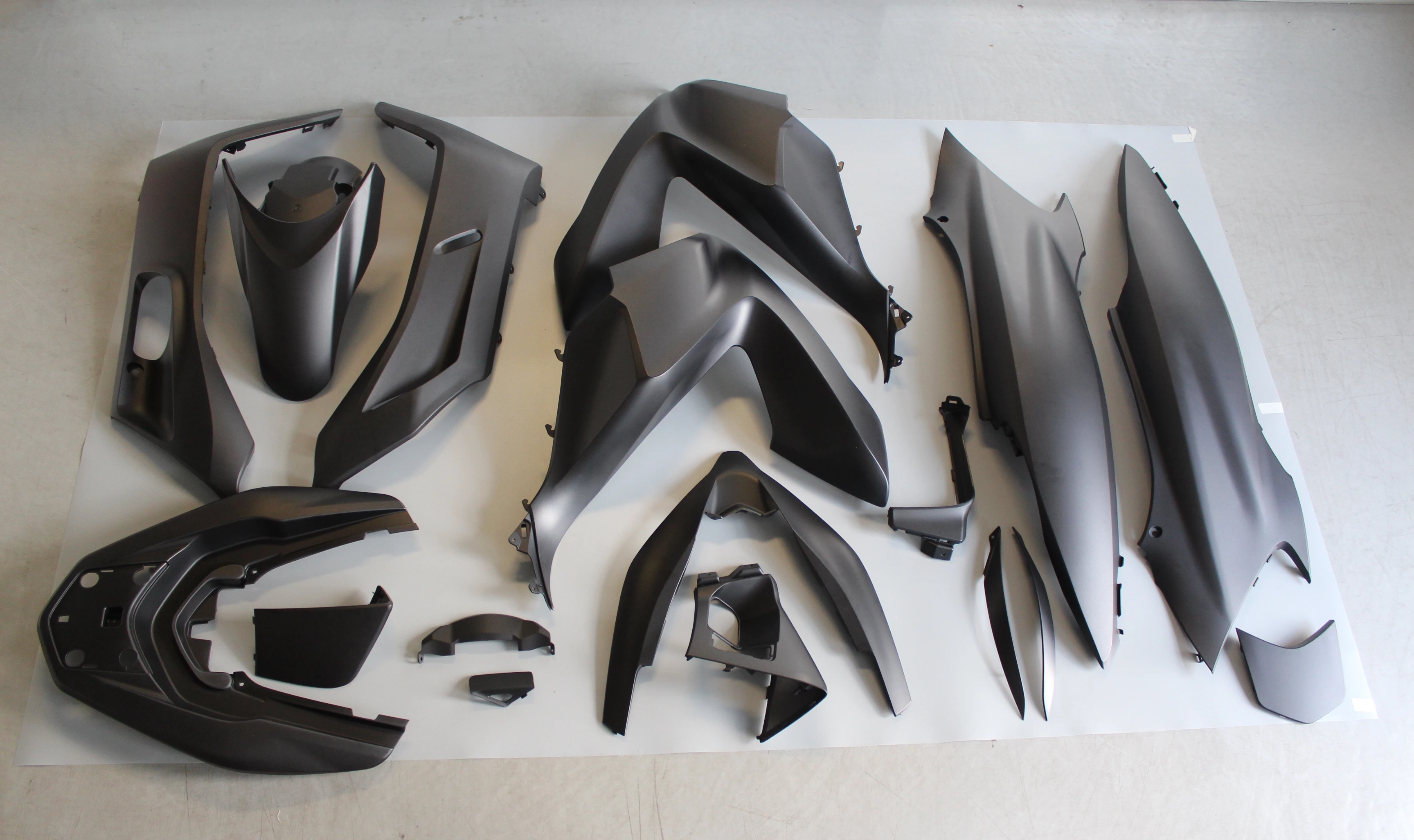 Motorbikes Fairings cover set ABS body parts for PCX 150 2018 for Honda scooters matt black