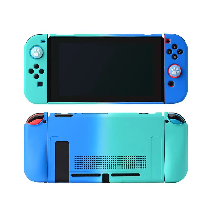 2021 цветной защитный чехол для Nintendo Switch, чехол, милый мультяшный ТПУ чехол для Nintendo Switch, аксессуары Ns