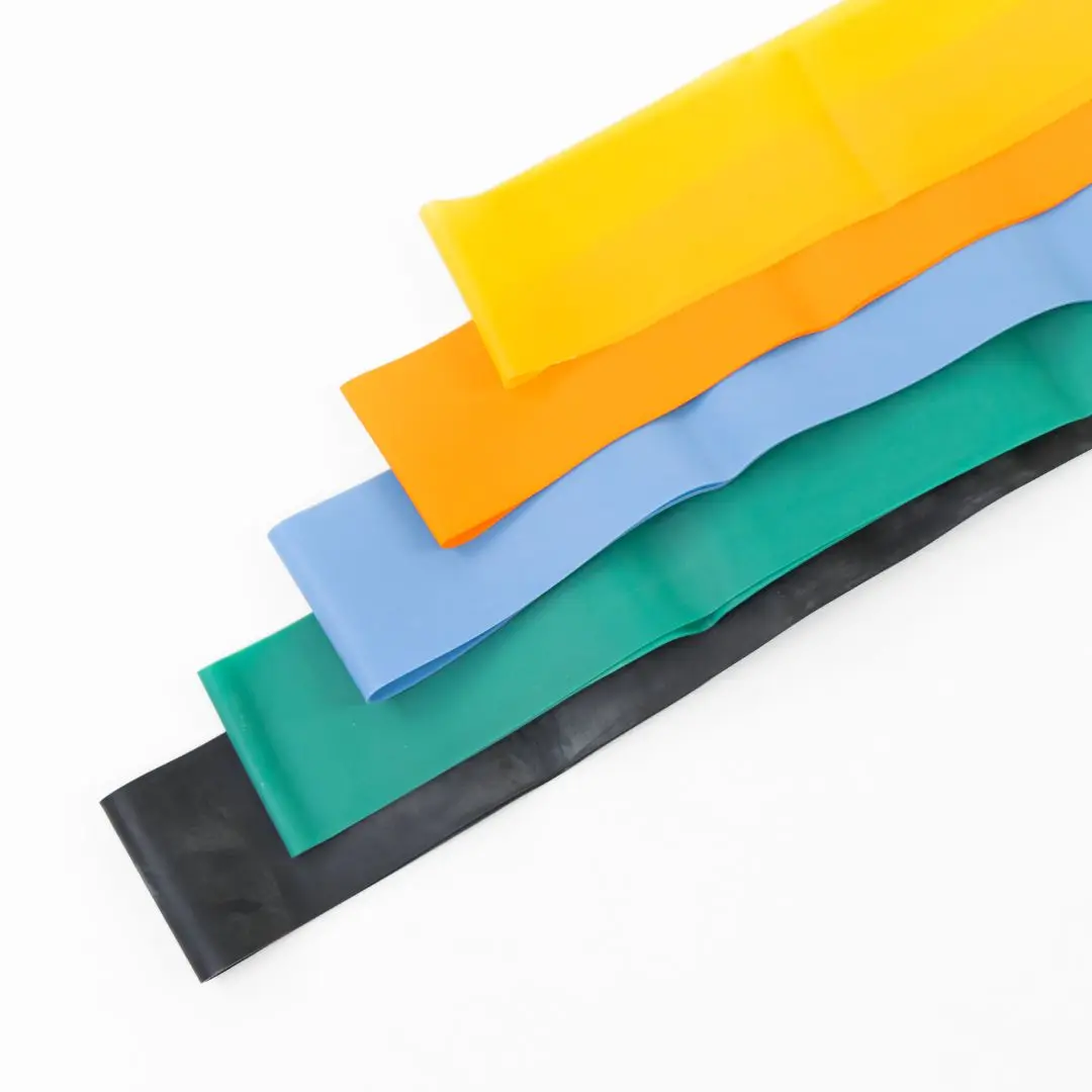 orange colour boxing resistance bands