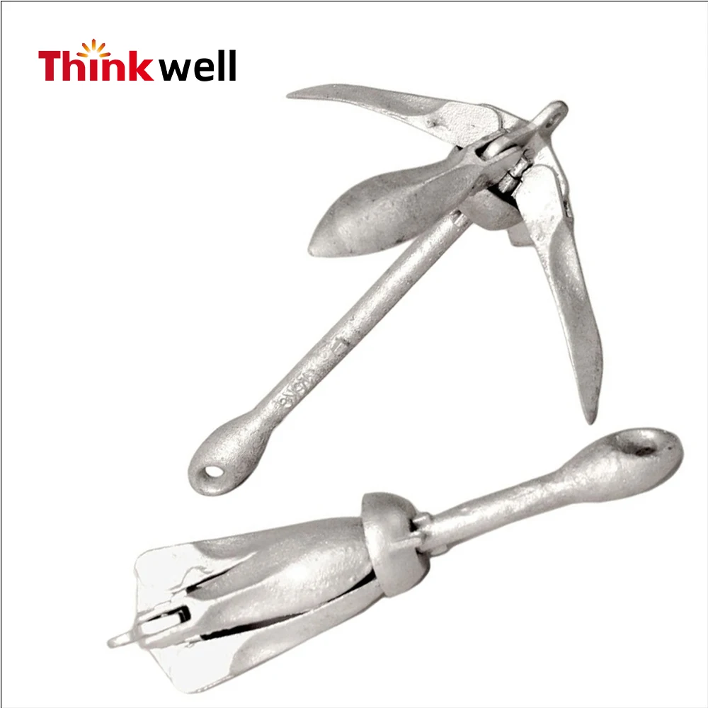 Chinese Factory Casting Galvanized Folding Boat Anchor
