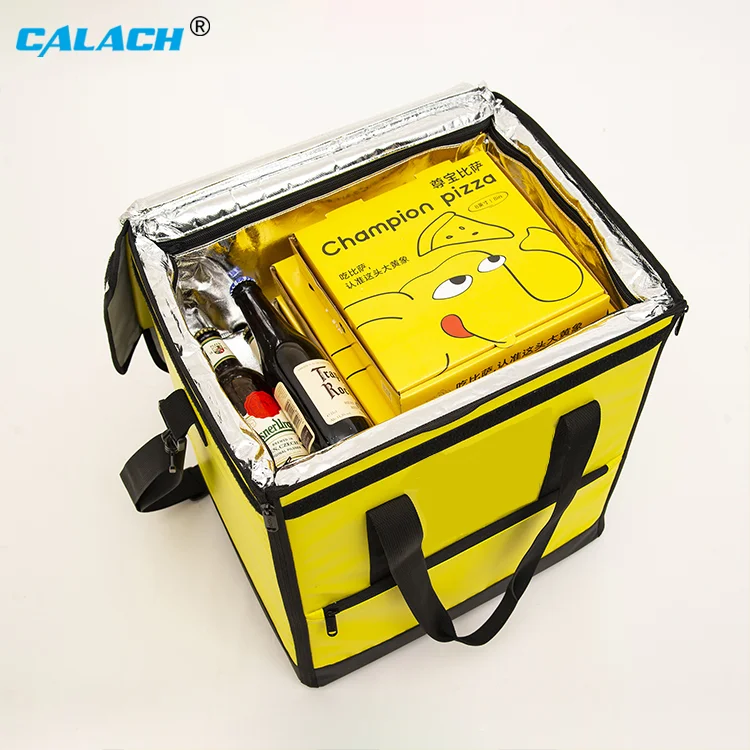 Newest Style Manufacturers Bike Eats Thermal Insulated Pizza Food Backpack Delivery Bag For Motorcycle