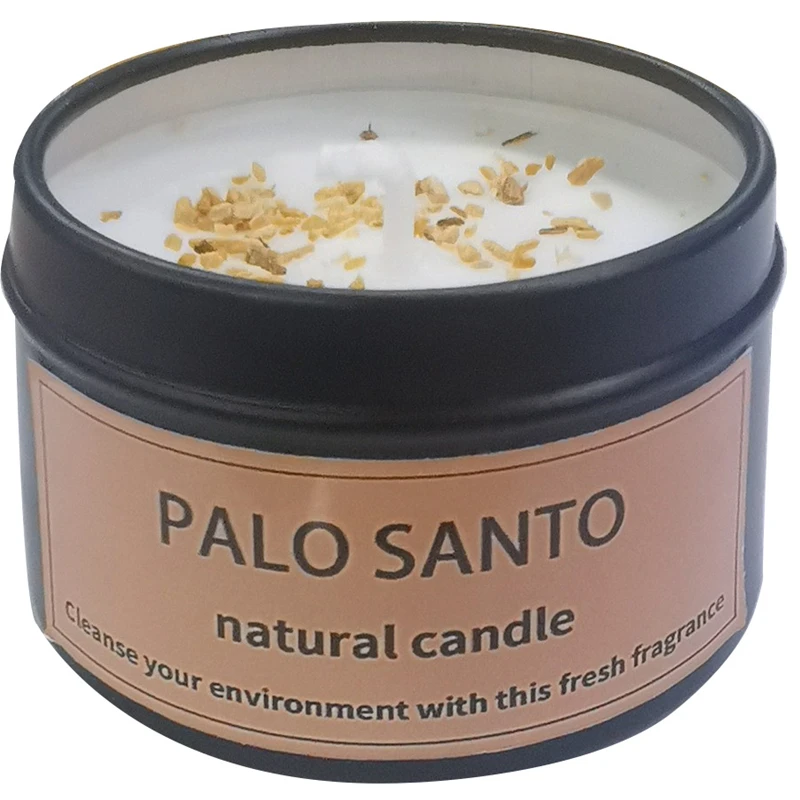 Peru Palo Santo Incense Scented Candle Aromatherapy Palo Santo Aromatic Candle Factory Price For Wedding Party