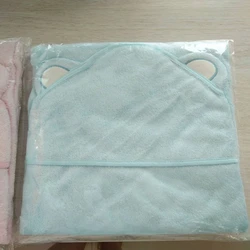 Factory wholesale hot sale baby hooded towel bamboo towel for baby bath