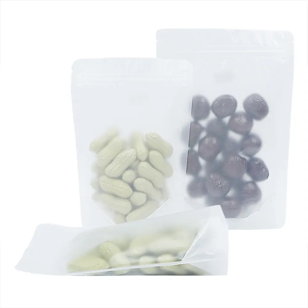 Hot Sale Food Packaging High Quality Stand Up Pouches With Zipper For Food Packaging Dried Coffee Tea Fruit Plastic Bag