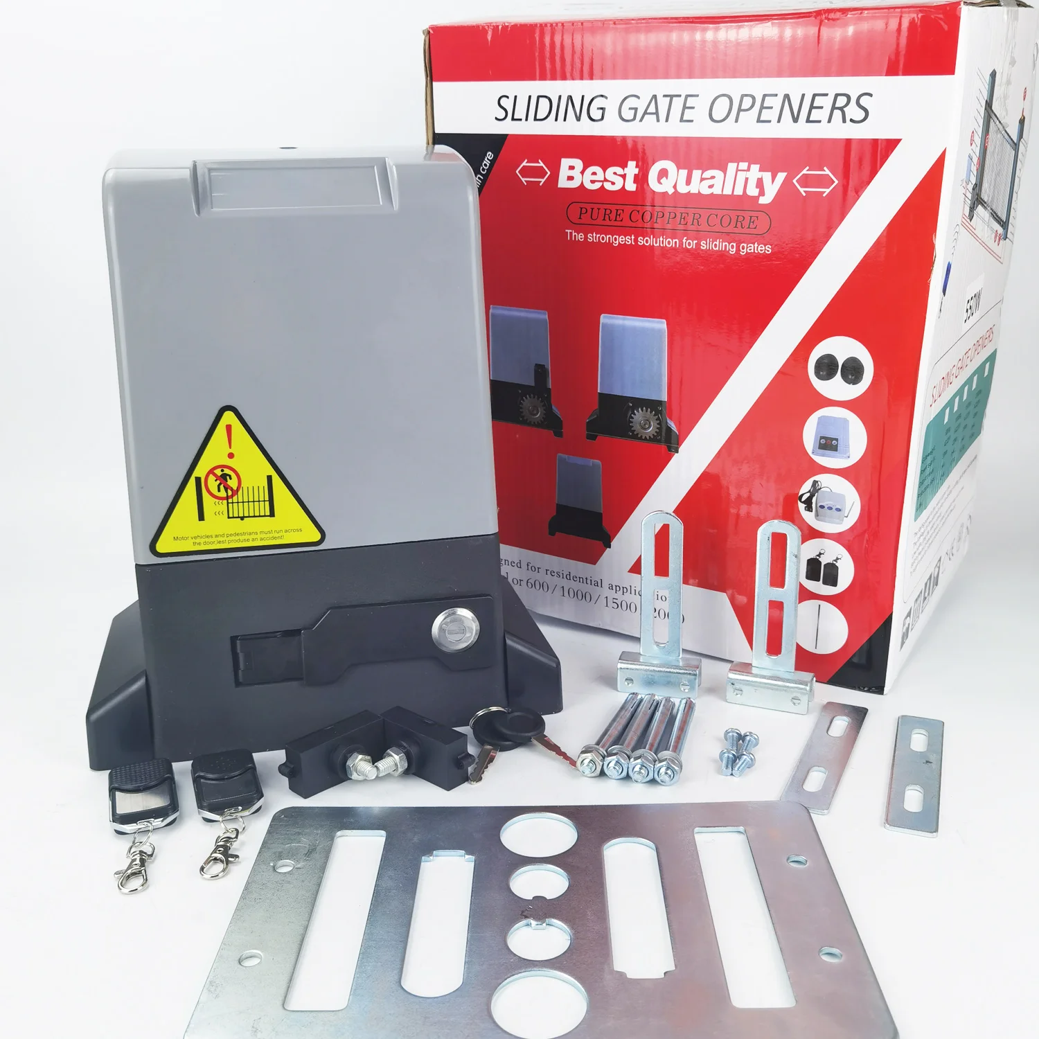 AAYEE Factory Hot Sale Slide And Swing Motors 800 Kgs 800kg Ac Motor Sliding Gate Opener Standard Kit