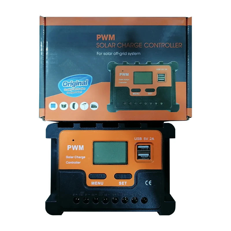 Advanced PWM Solar Charge Controller with Multi-Protection Features for Safe Charging
