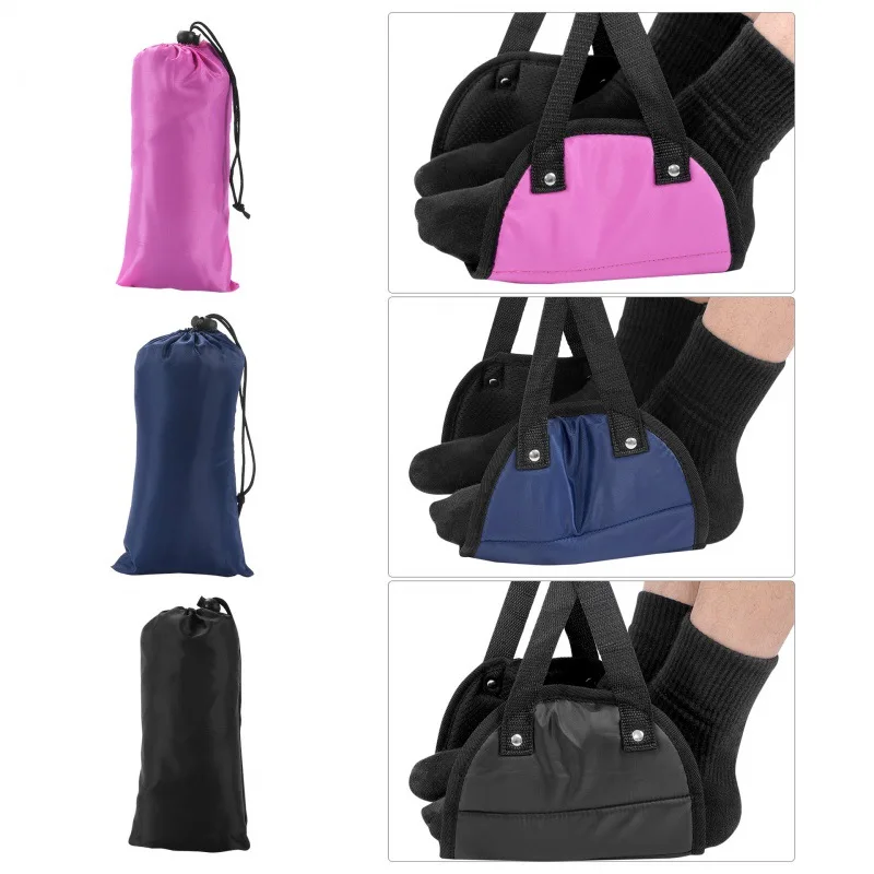 Portable Airplane Foot Rest No Clashing Foot Hammock Adjustable Leg Rest for Long Flights Essential Travel Footrest