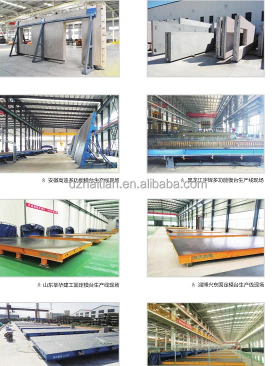 Precast Concrete tilting table for external wall panel