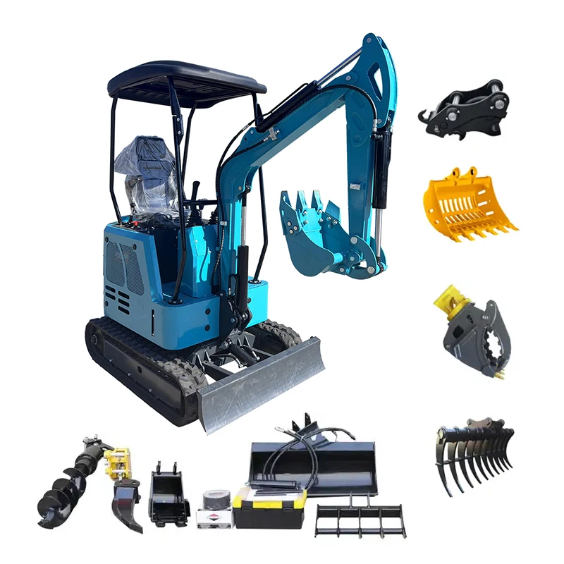 Бесплатная доставка Kubota/Yanmar двигатель 0 8 тонна 1 небольшой экскаватор CE/EPA/EURO 5 мини-экскаваторы с полным креплением