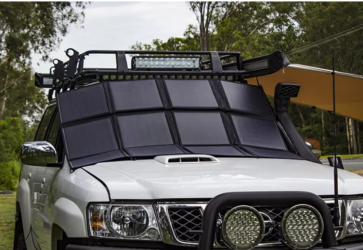 Good Price 400W Foldable Solar Panel With USB High Efficient Solar Panel For Motor Boat