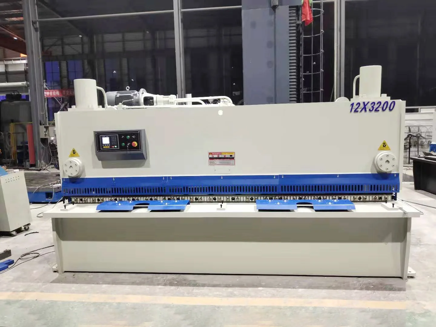 Mechanical shearing machine, QC11K series metal sheet cutting machine