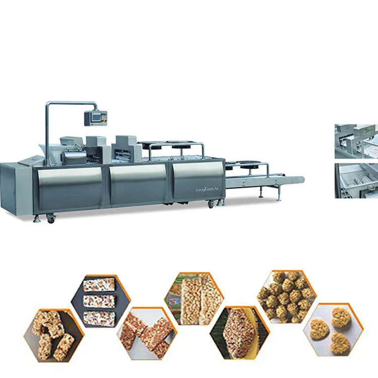High Automatic Rice Filled Bar Core Filling Puffed Snack Food Extrusion Producing Machine Plant