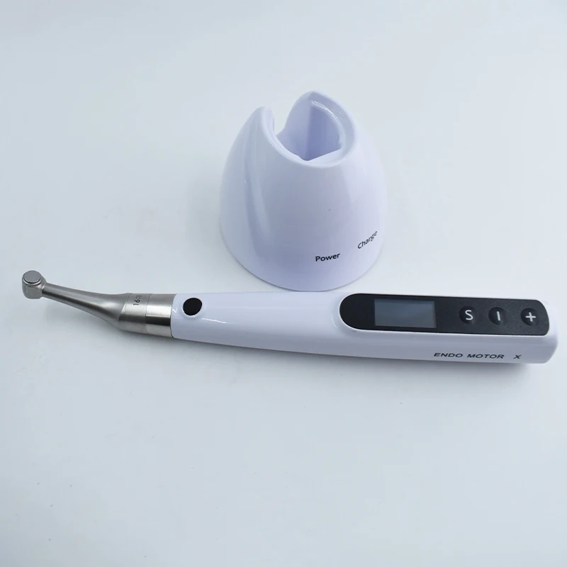 2023 Endo Motor with Apex Locator 16:1 Contra Angle with Files Holders Reciprocating Root Canal Surgical Equipments