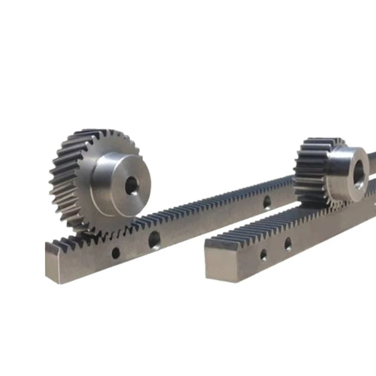 CNC Spur Gear Rack M2 M3 Tooth end Grinding Industrial Motor C45 Carbon Steel Helical Rack and Pinion Gears Factory Direct