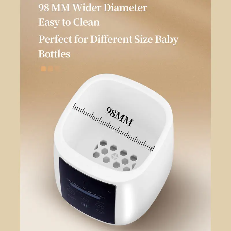 Convenient Use  Smart Portable Food Grade Electric fast heating  Baby Bottle Warmer