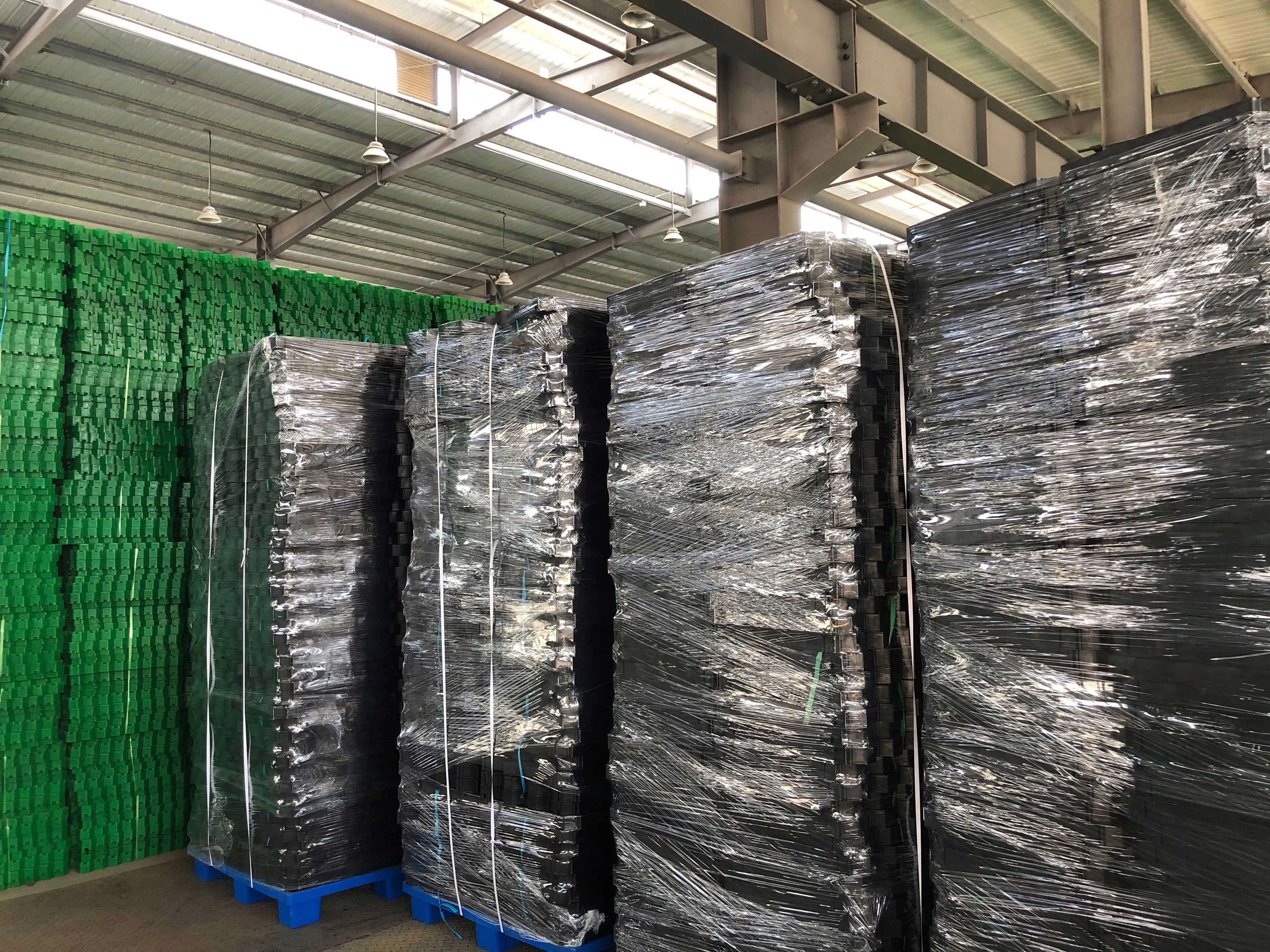 Chinese Cheap Custom 48mm Horse Paddock Grid  Grass Paver Grid  Plastic Grid Grass