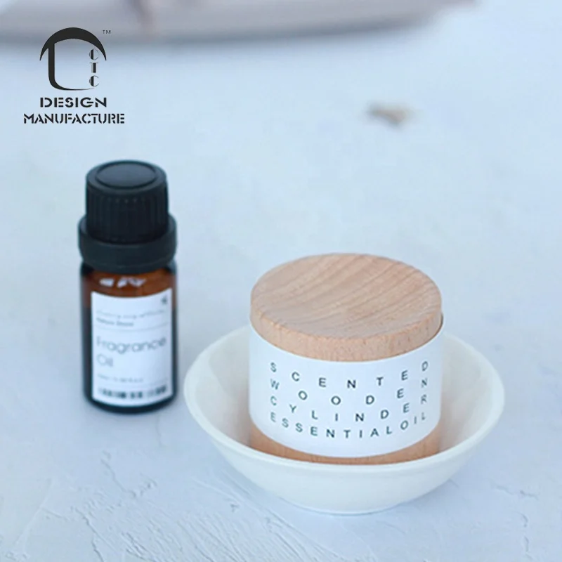 factory classic zen style natural wood diffuser with 10ml essential oil