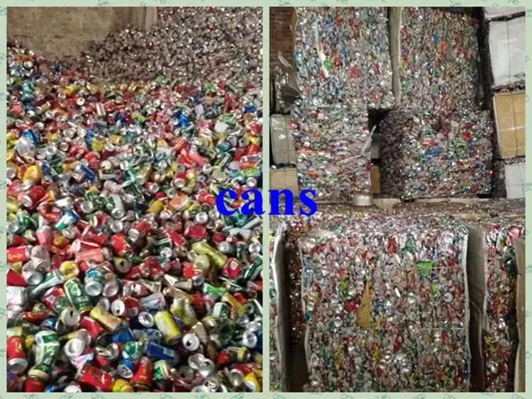 China manufacturer YJ-350 vertical hydraulic baler press machine used for aluminium cans