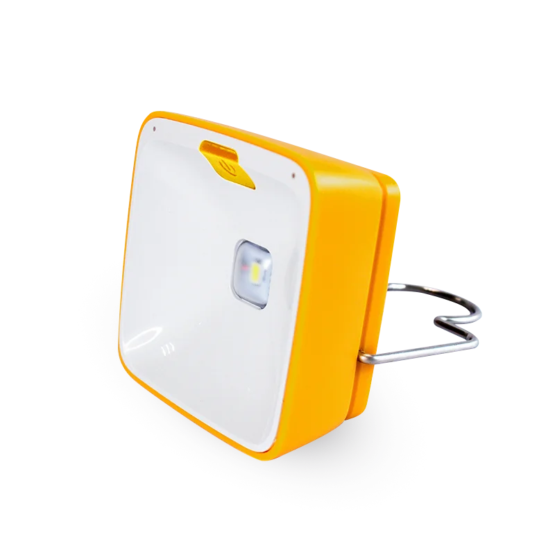 2 level orange square led reading light