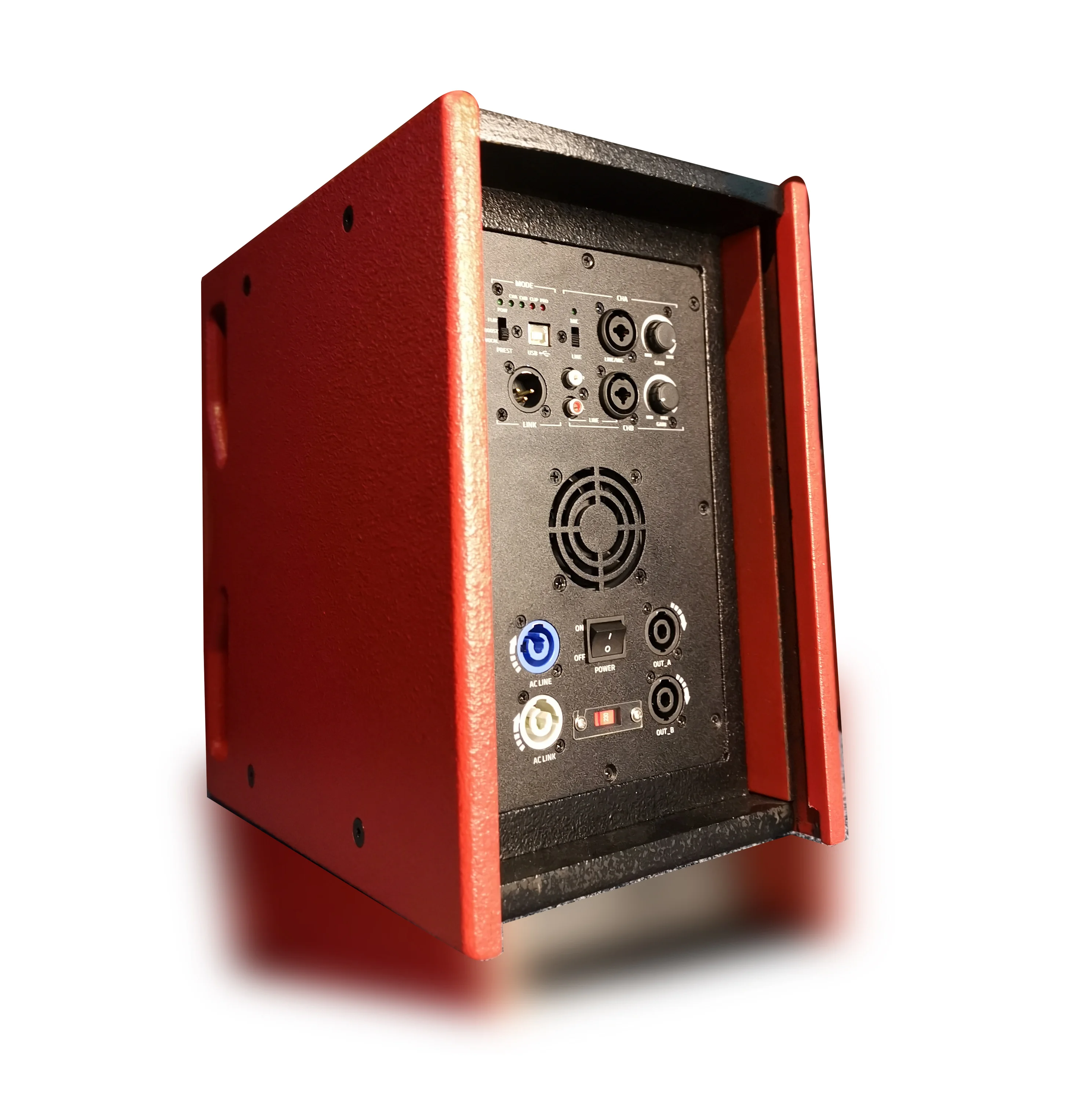 1000W Portable professional amplifier Class D with DSP Audio Processor Suitable for performing activities