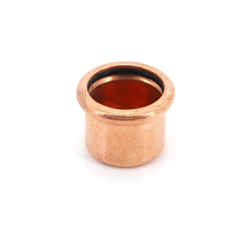 Factory WATERMARK M type Copper press fittings sheet Sleeve 22mm elbow copper brass fitting