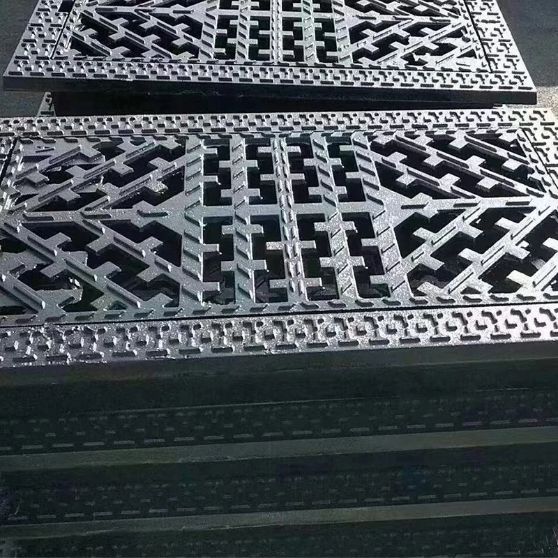 OEM Custom iron Grate Safety Drain Channel cover Ductile Cast Iron Grill Grating