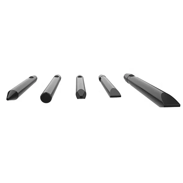 montabert breaker chisel hydraulic hammer tools breaker moil point chisel rock breaker chisel with 40cr steel material