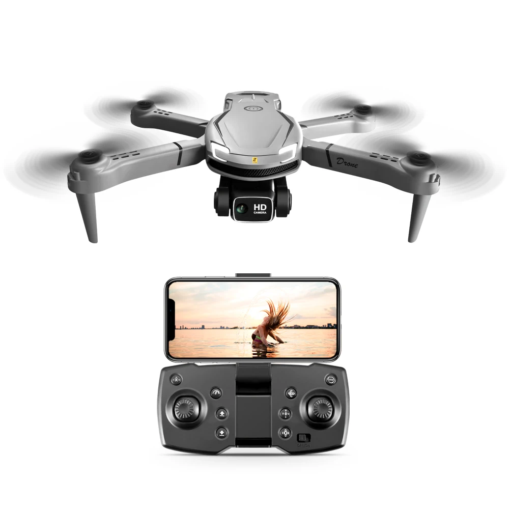 V88 Mini Drone Dual 4k Hd Camera Wifi With Wide Angle Foldable Quadcopter Aerial Photography Dron Toys For Kids