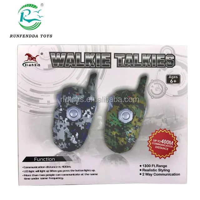 Лидер продаж, уличная 400 м электрическая рация для детей