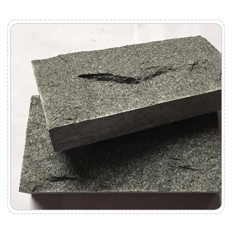 Натуральный камень, черный гранит, кирпичи для сада