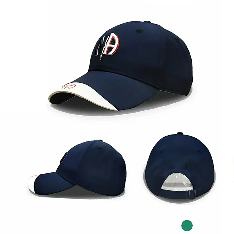 
Hat and Cap with Embroidery golf sport hat white golf cap 