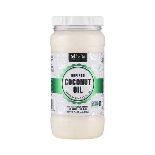 
Refined Coconut Oil for Cooking Olivia America USDA Approved (Case Pack of 12) 